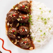 Sweet and Spicy Meatballs