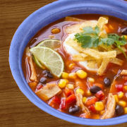 Mexican Chicken and Bean Soup