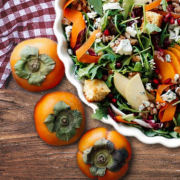 Apple and Persimmon Salad