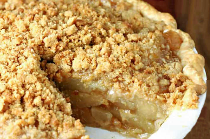 Apple Crumble Pie