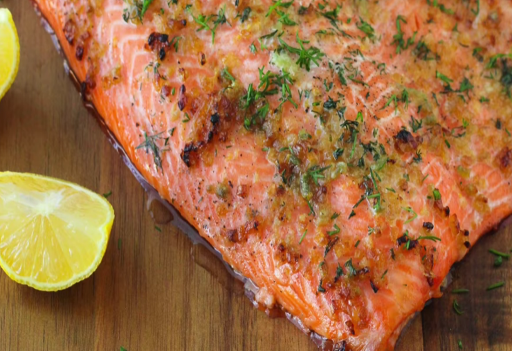 Baked Steelhead Trout